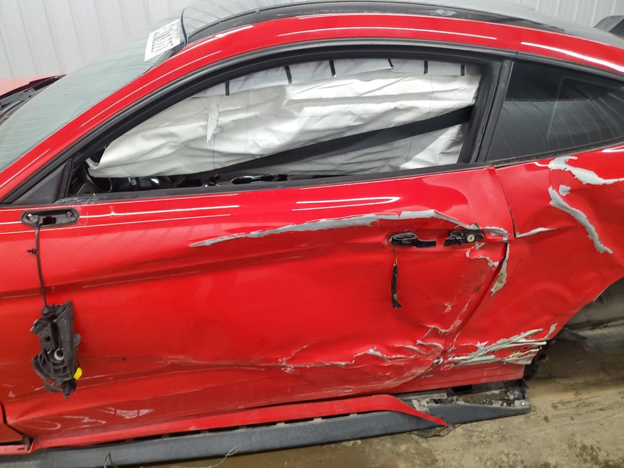 2019 Ford Mustang Gt Красный vin: 1FA6P8CF4K5134168 Damage: Left Side Curtain Air Bag, Deployed, Replacement Required