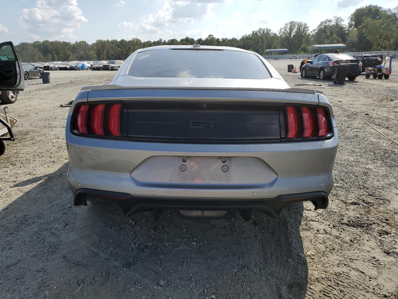 2021 Ford Mustang Gt Silver vin: 1FA6P8CF4M5138322