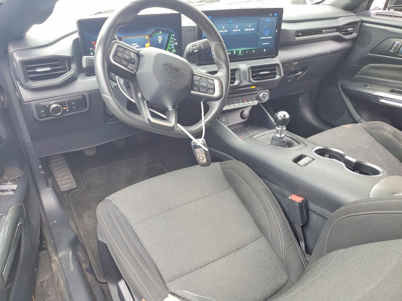 2024 Ford Mustang Gt Черный vin: 1FA6P8CF4R5416403