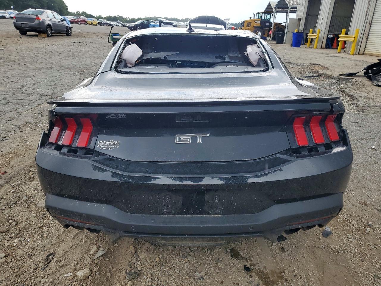 2024 Ford Mustang Gt Черный vin: 1FA6P8CF4R5416403
