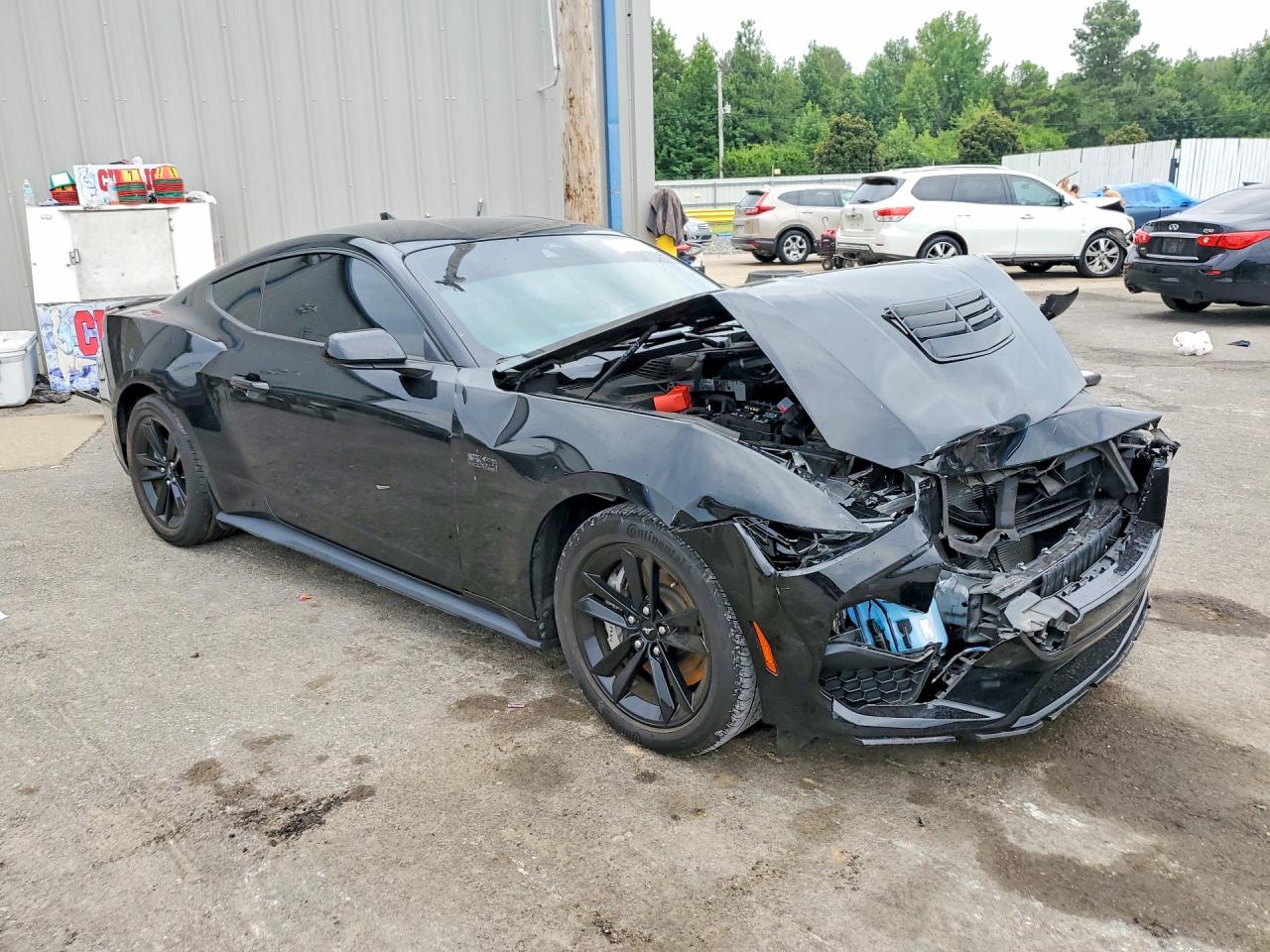 2024 Ford Mustang Gt Black vin: 1FA6P8CF4R5422167
