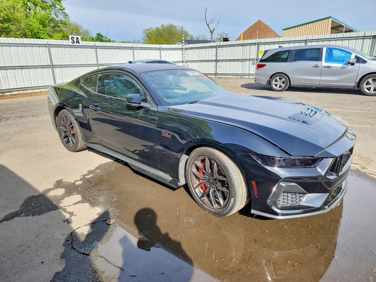 2025 Ford Mustang Gt Black vin: 1FA6P8CF4S5410834