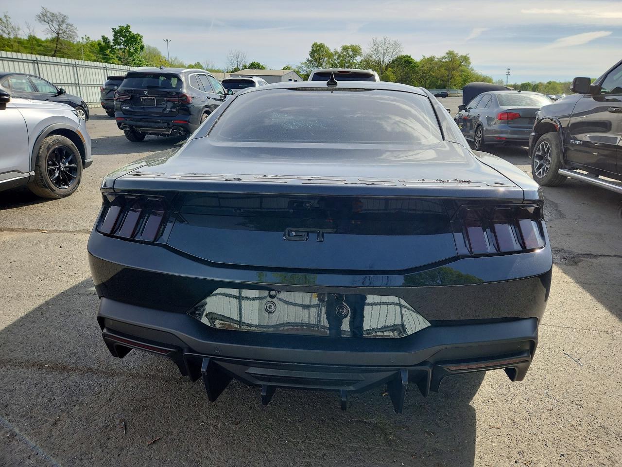 2025 Ford Mustang Gt Black vin: 1FA6P8CF4S5410834