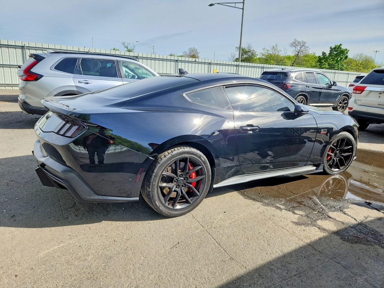 2025 Ford Mustang Gt Black vin: 1FA6P8CF4S5410834