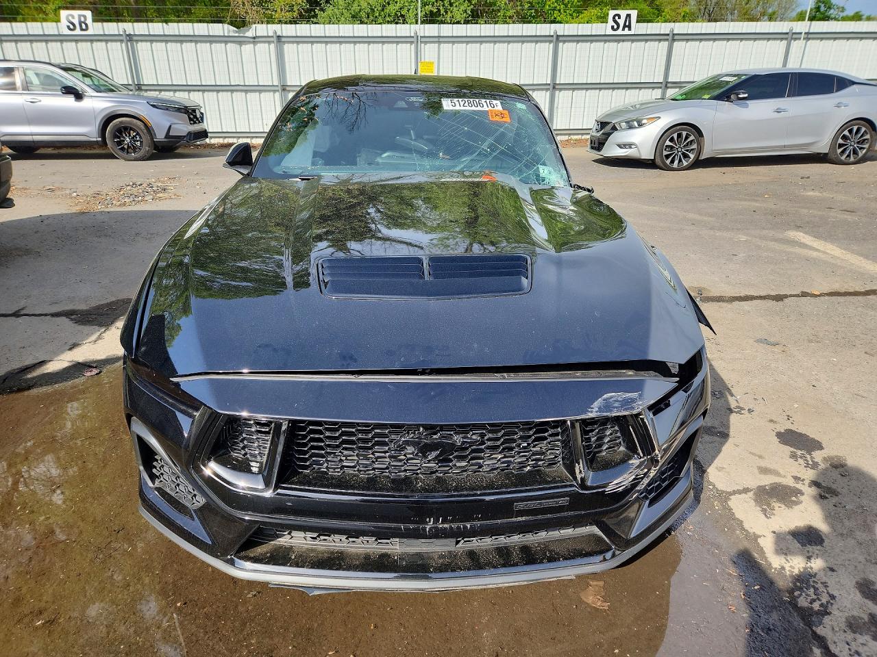 2025 Ford Mustang Gt Black vin: 1FA6P8CF4S5410834