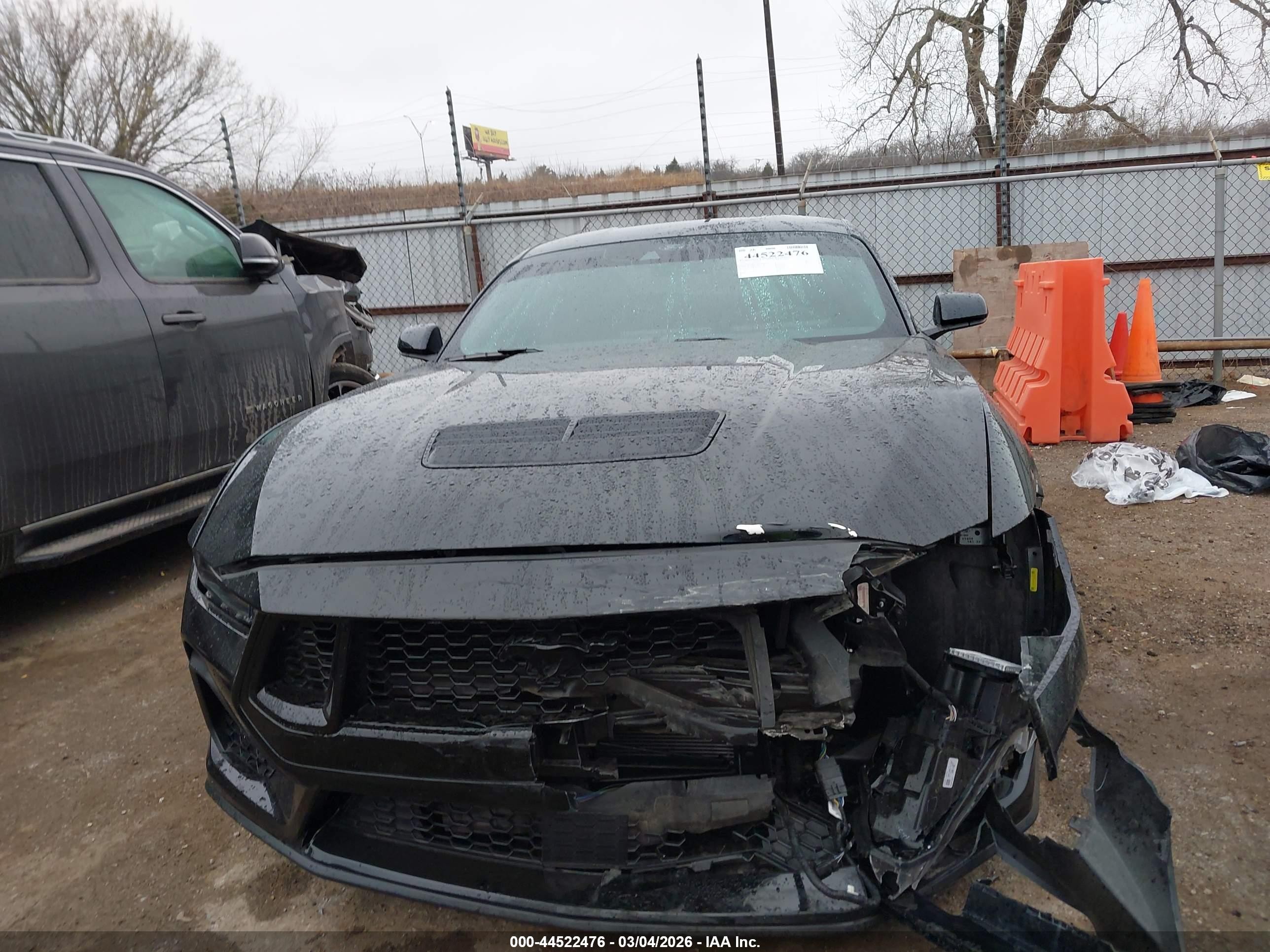 2025 Ford Mustang Gt Fastback Black vin: 1FA6P8CF4S5415662