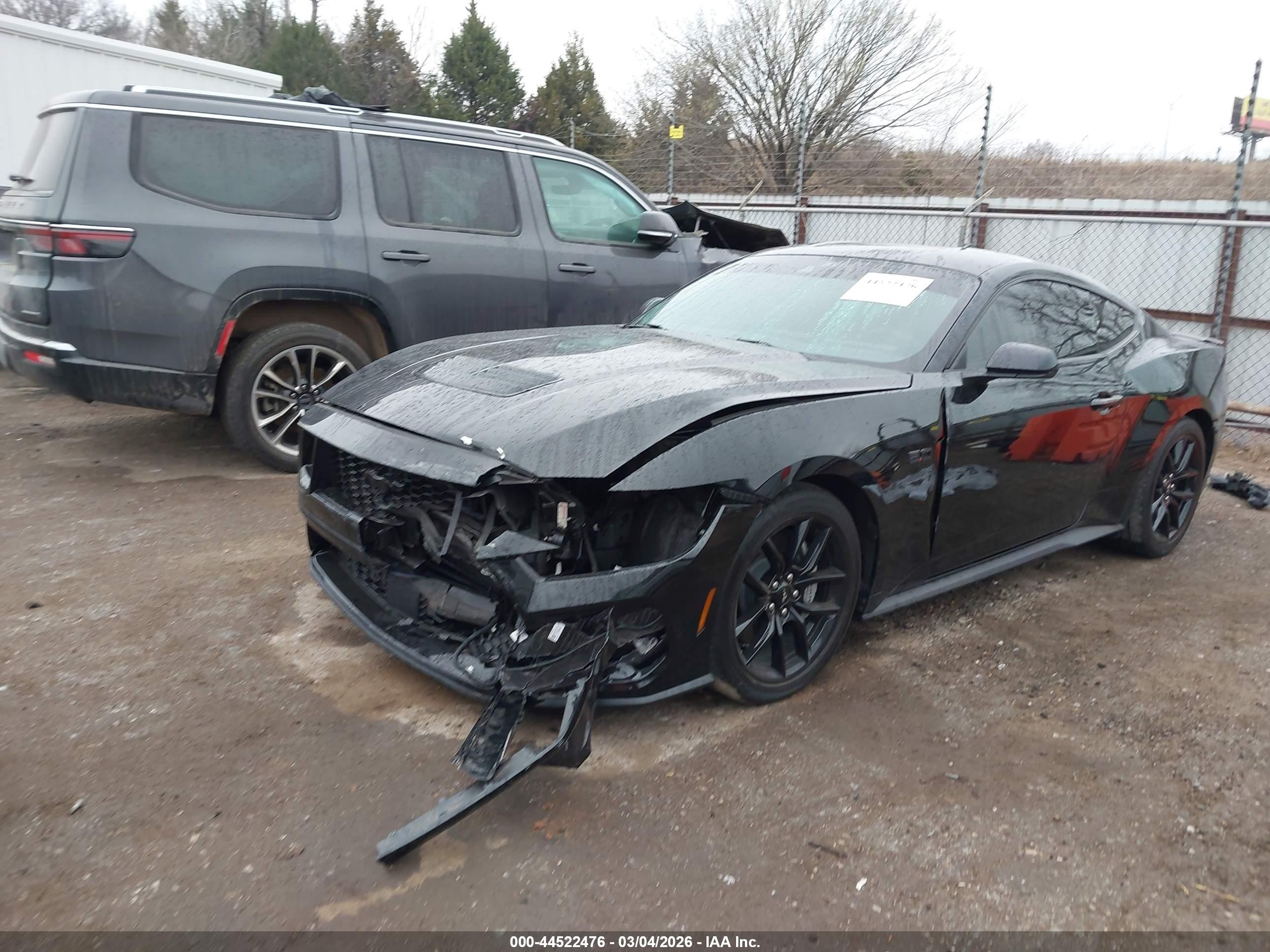 2025 Ford Mustang Gt Fastback Black vin: 1FA6P8CF4S5415662