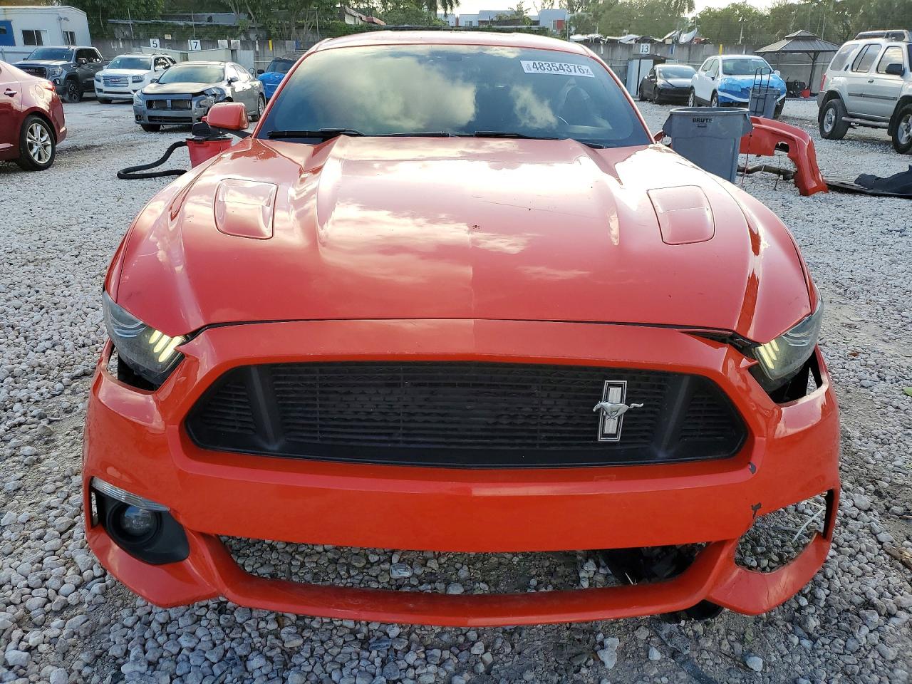 2015 Ford Mustang Gt Orange vin: 1FA6P8CF5F5340685