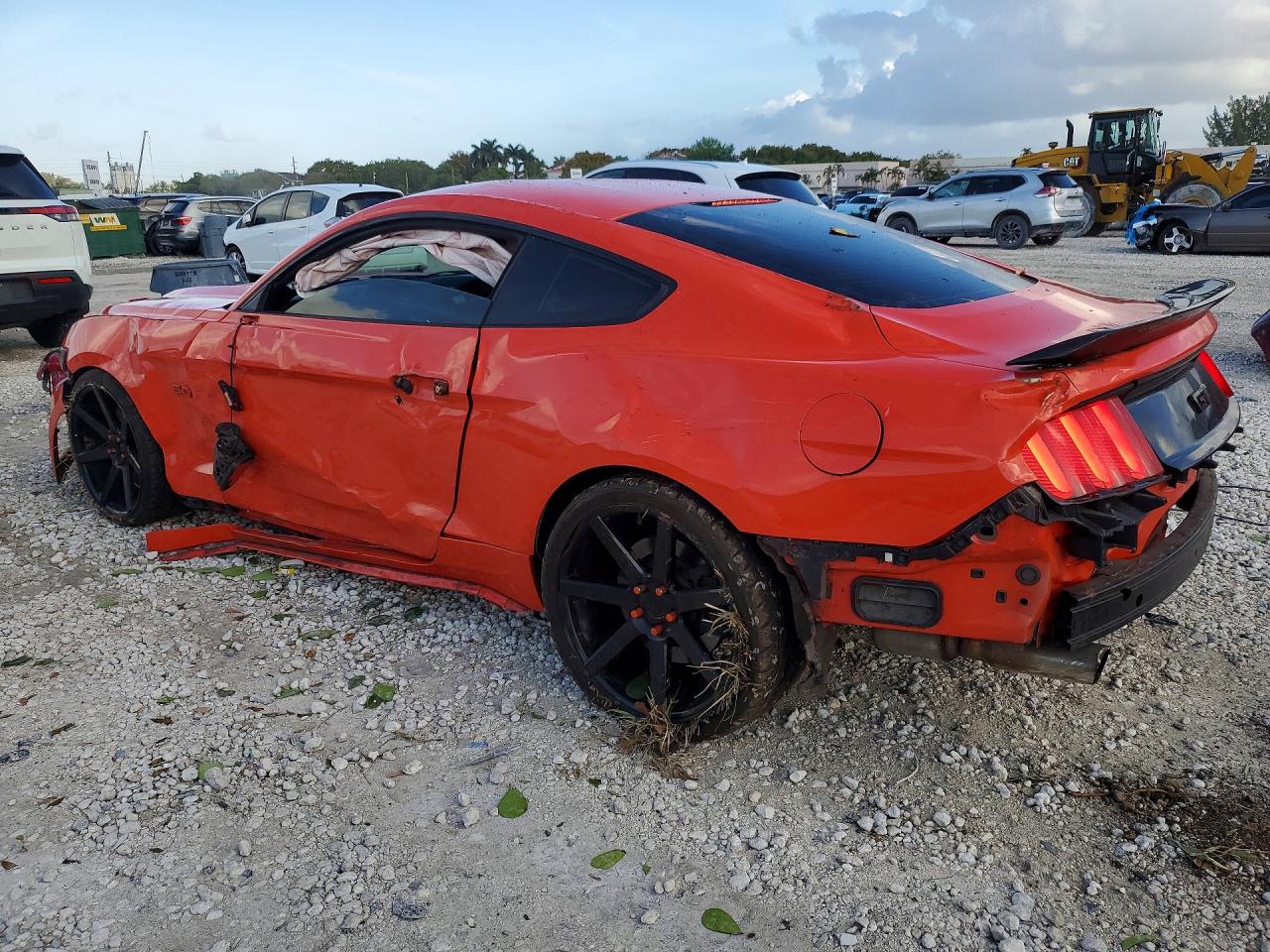 2015 Ford Mustang Gt Orange vin: 1FA6P8CF5F5340685