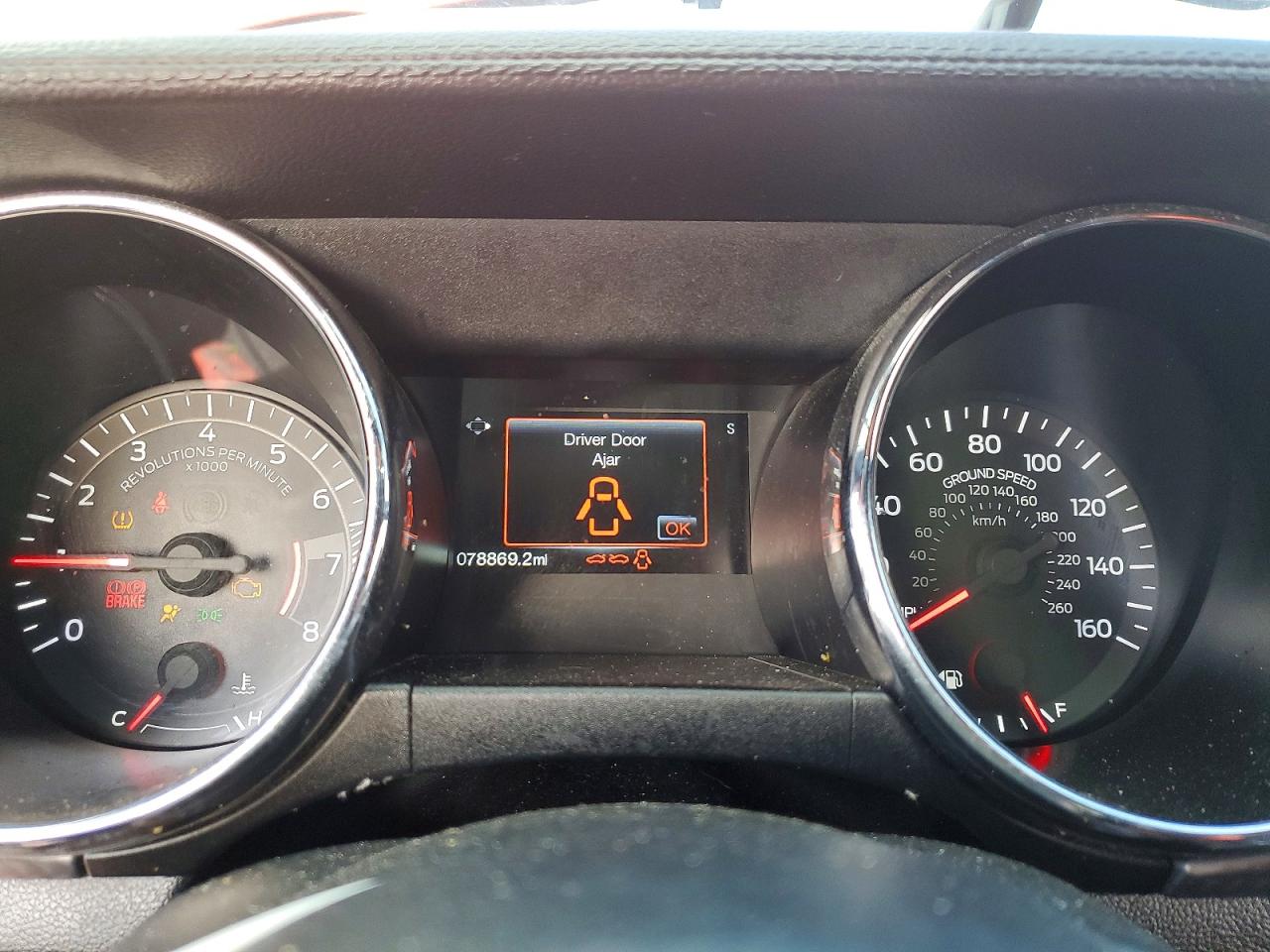 2015 Ford Mustang Gt Orange vin: 1FA6P8CF5F5340685