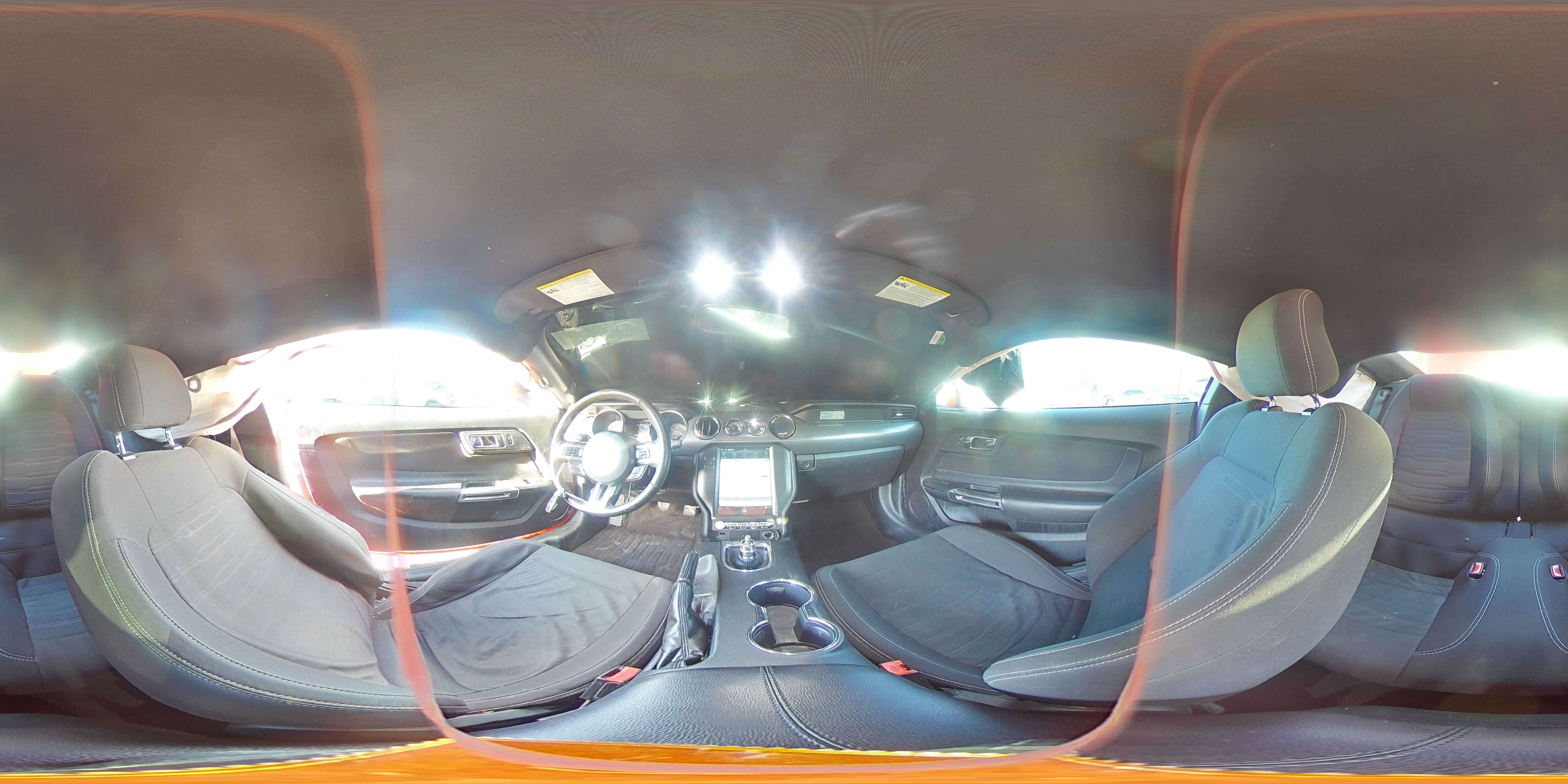 2015 Ford Mustang Gt Orange vin: 1FA6P8CF5F5340685