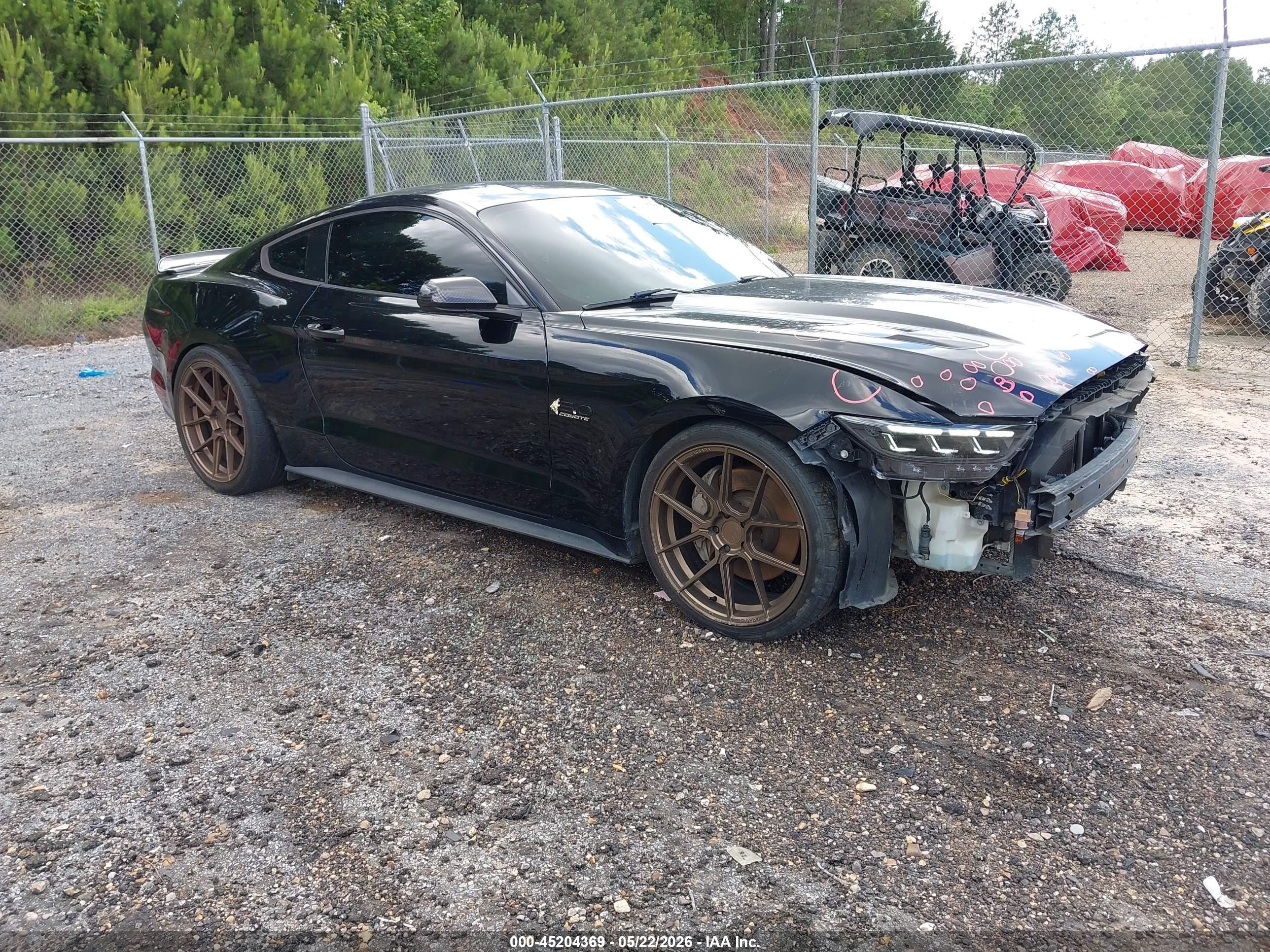 2015 Ford Mustang Gt Black vin: 1FA6P8CF5F5344266