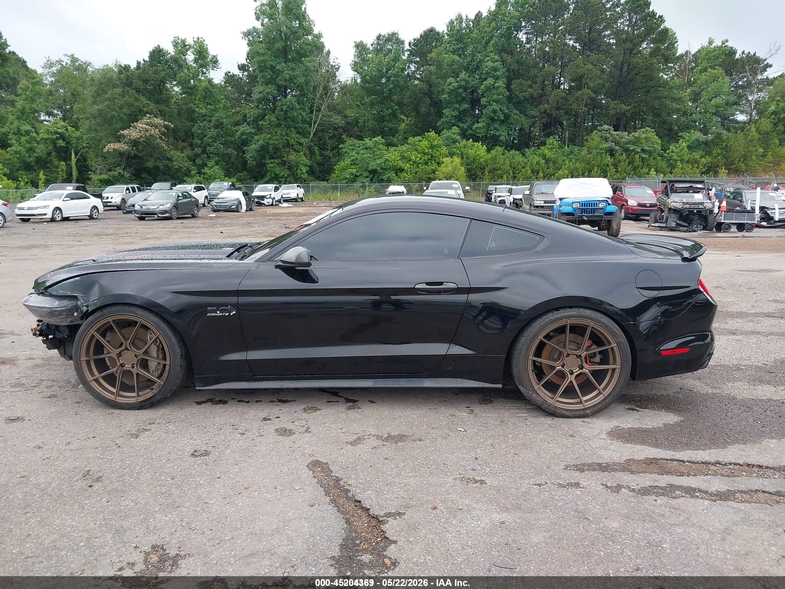 2015 Ford Mustang Gt Black vin: 1FA6P8CF5F5344266