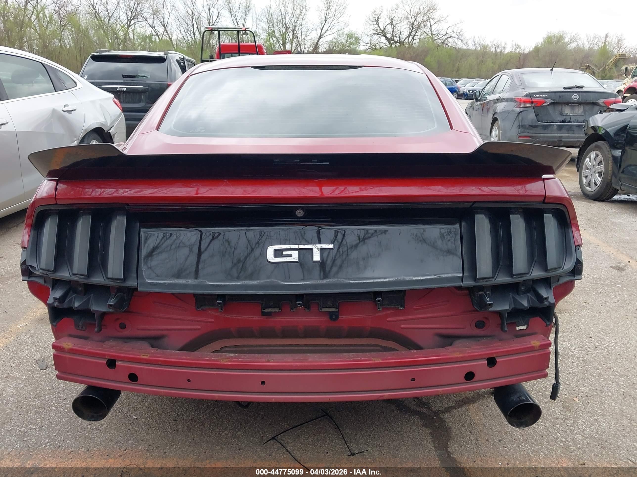 2015 Ford Mustang Gt Red vin: 1FA6P8CF5F5359088