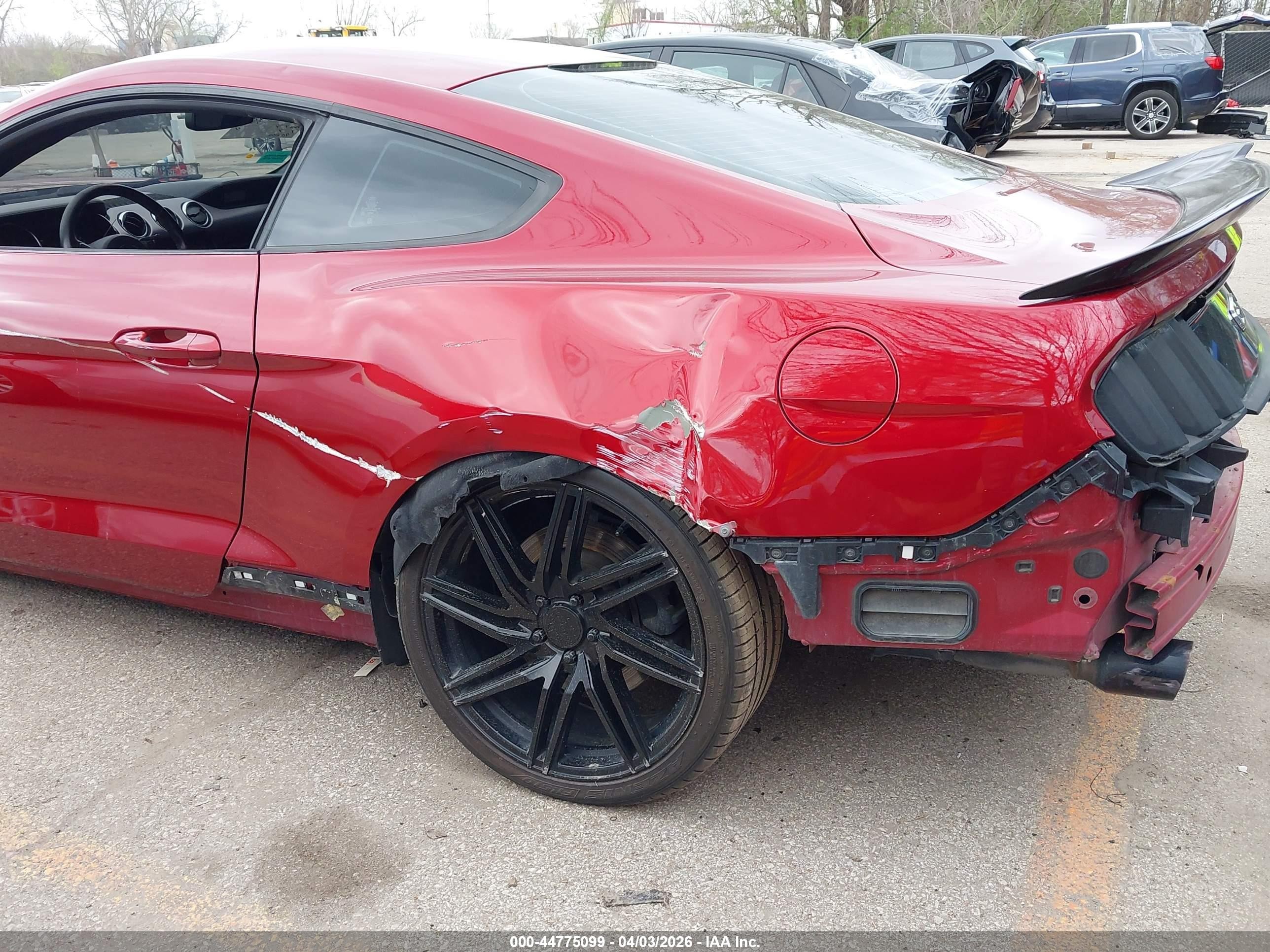 2015 Ford Mustang Gt Red vin: 1FA6P8CF5F5359088