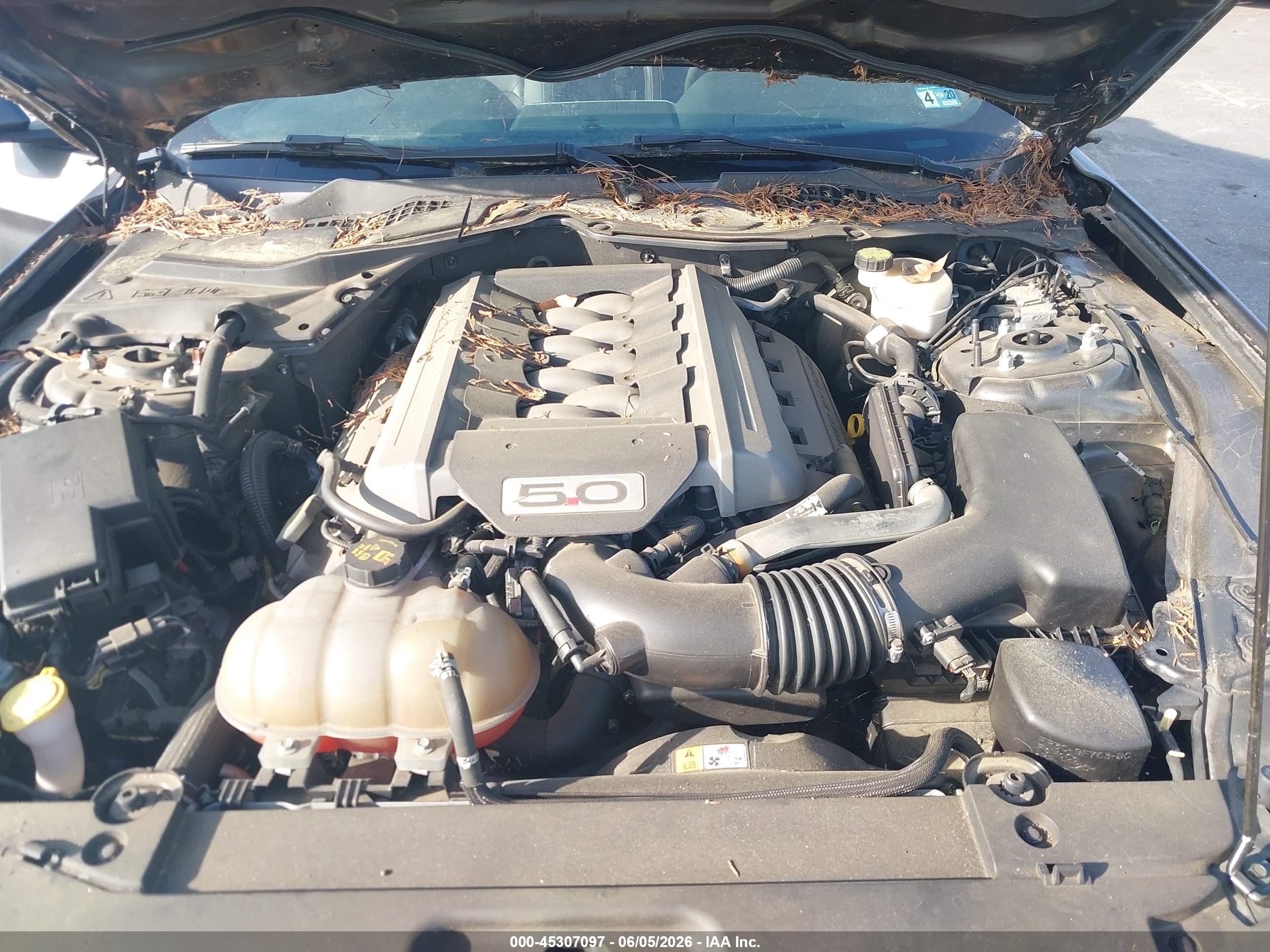 2015 Ford Mustang Gt Premium Gray vin: 1FA6P8CF5F5367675