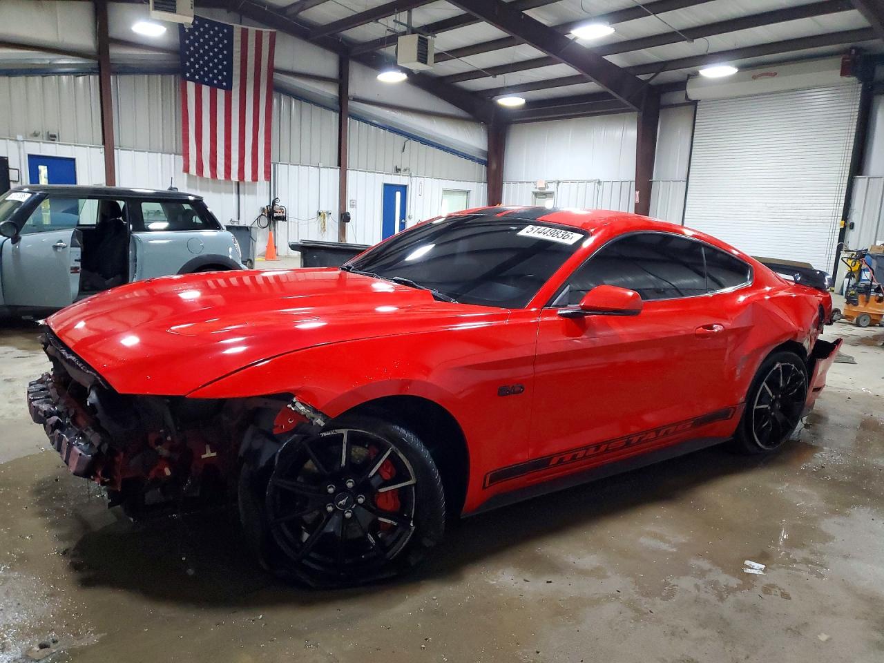 2015 Ford Mustang Gt Red vin: 1FA6P8CF5F5385190