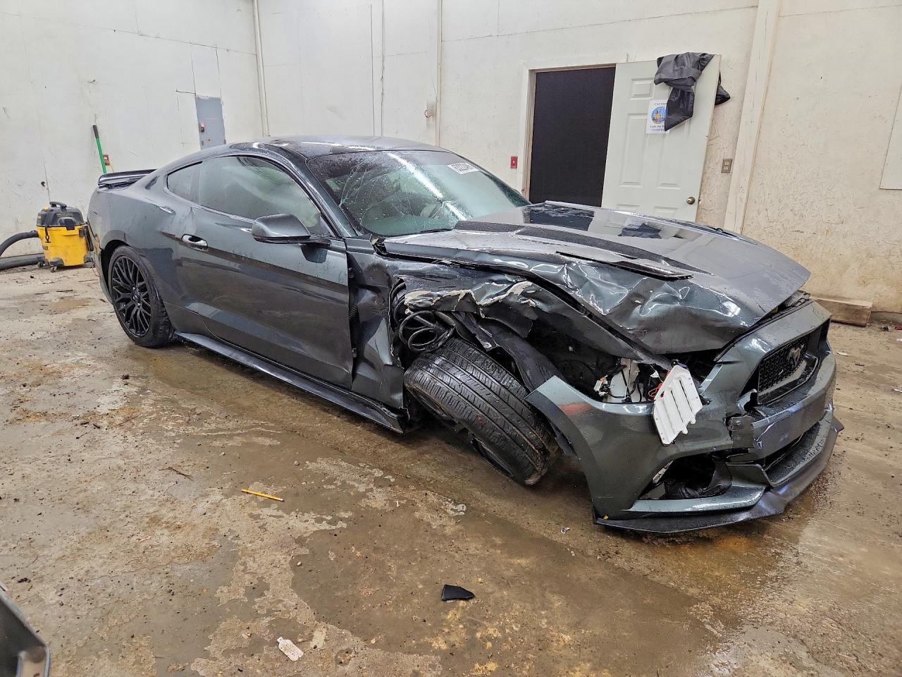 2016 Ford Mustang Gt Charcoal vin: 1FA6P8CF5G5327145