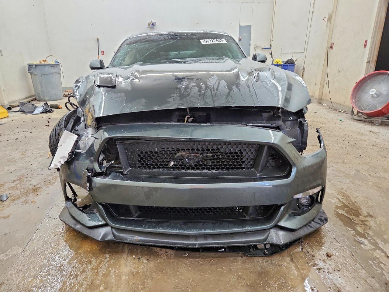 2016 Ford Mustang Gt Charcoal vin: 1FA6P8CF5G5327145