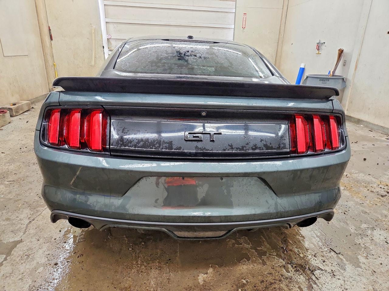 2016 Ford Mustang Gt Charcoal vin: 1FA6P8CF5G5327145