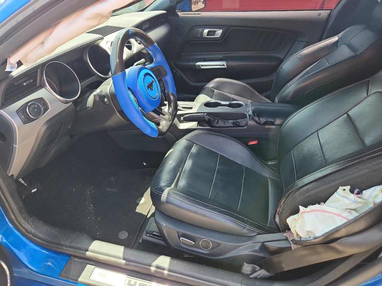2019 Ford Mustang Gt Blue vin: 1FA6P8CF5K5200341