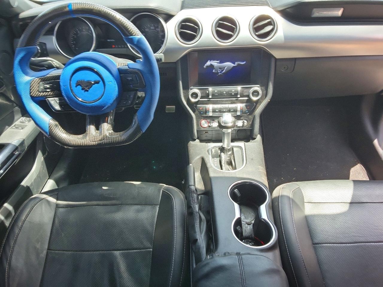 2019 Ford Mustang Gt Blue vin: 1FA6P8CF5K5200341