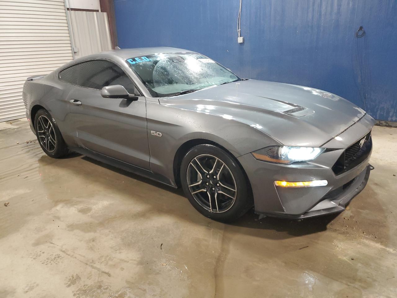 2022 Ford Mustang Gt Gray vin: 1FA6P8CF5N5130604
