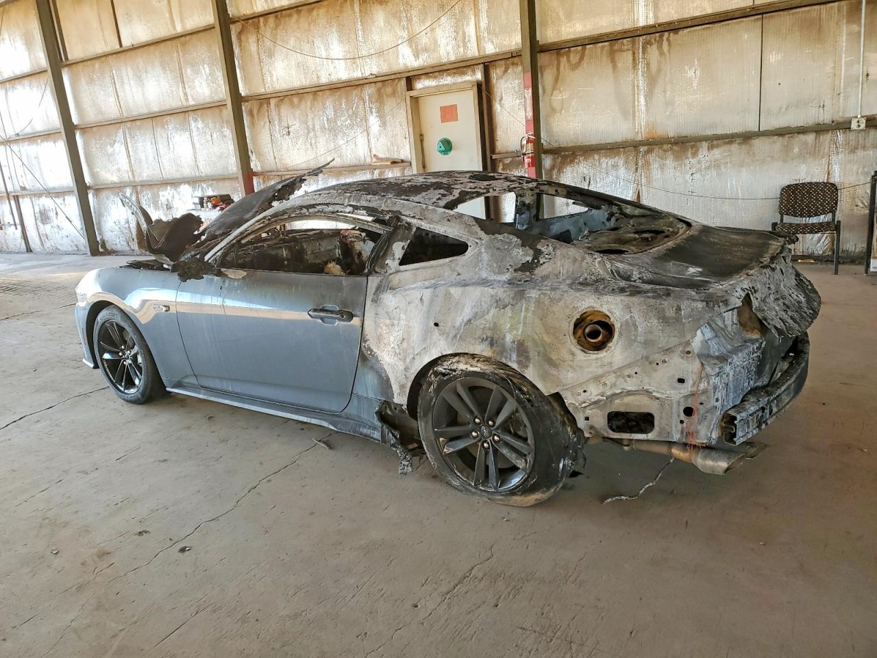 2024 Ford Mustang Gt Gray vin: 1FA6P8CF5R5414644