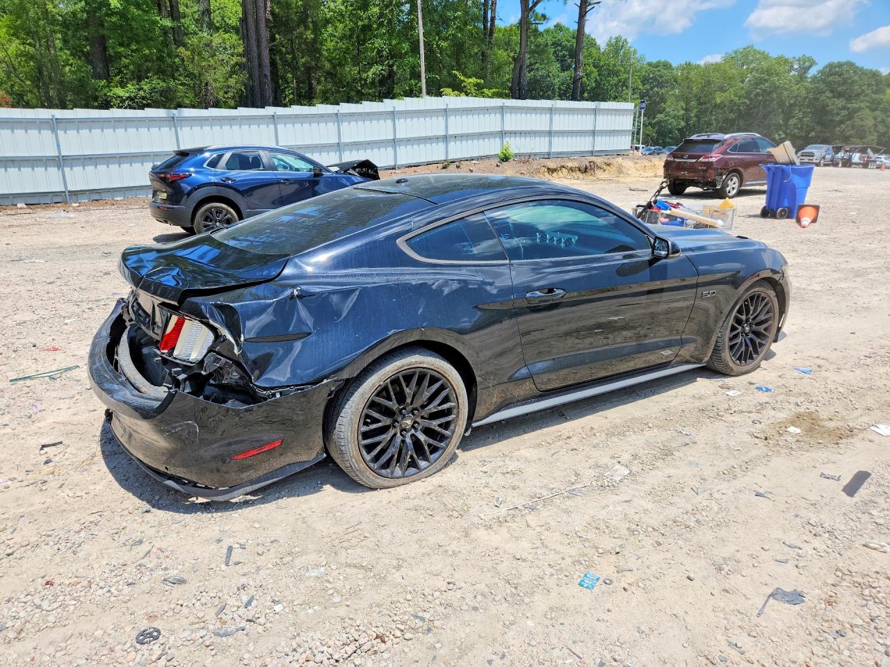 2015 Ford Mustang Gt Black vin: 1FA6P8CF6F5337701