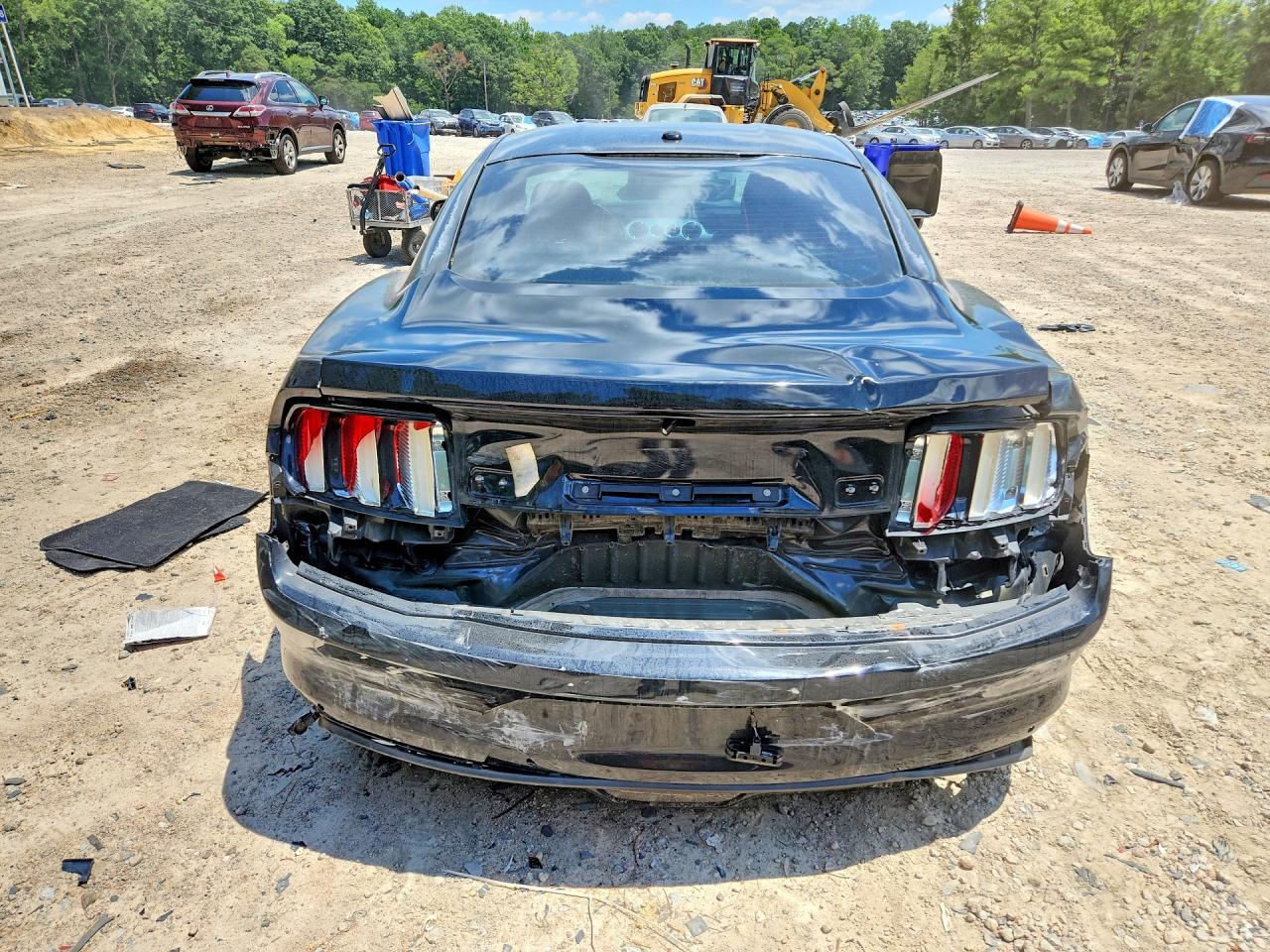 2015 Ford Mustang Gt Black vin: 1FA6P8CF6F5337701
