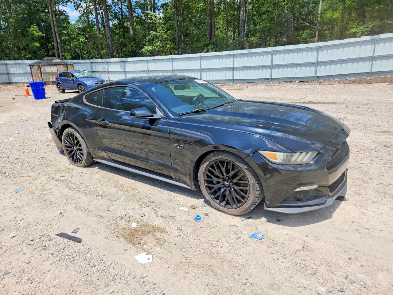 2015 Ford Mustang Gt Black vin: 1FA6P8CF6F5337701