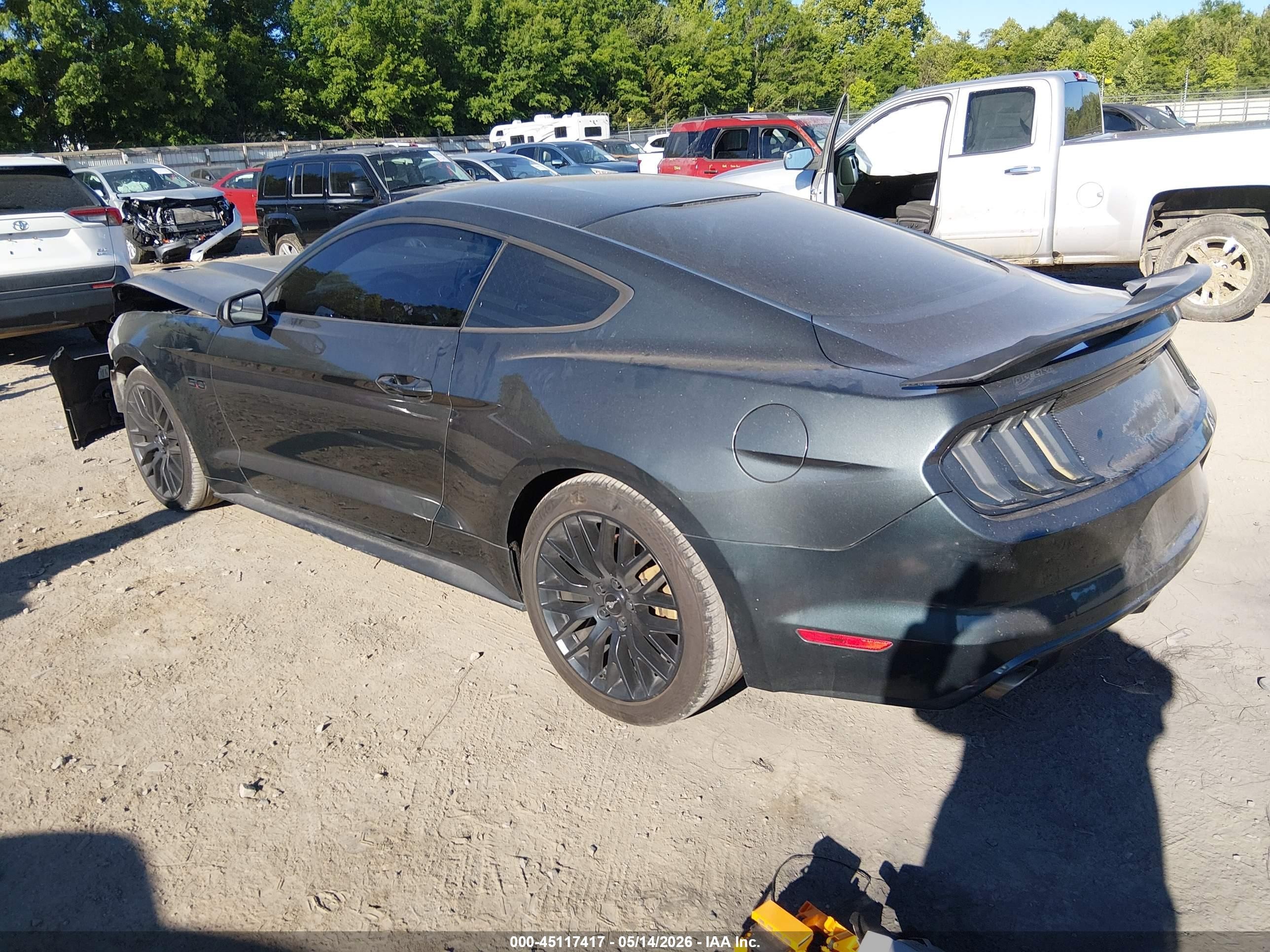 2015 Ford Mustang Gt Gray vin: 1FA6P8CF6F5343997
