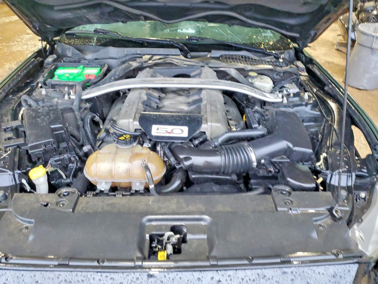 2015 Ford Mustang Gt Green vin: 1FA6P8CF6F5362310