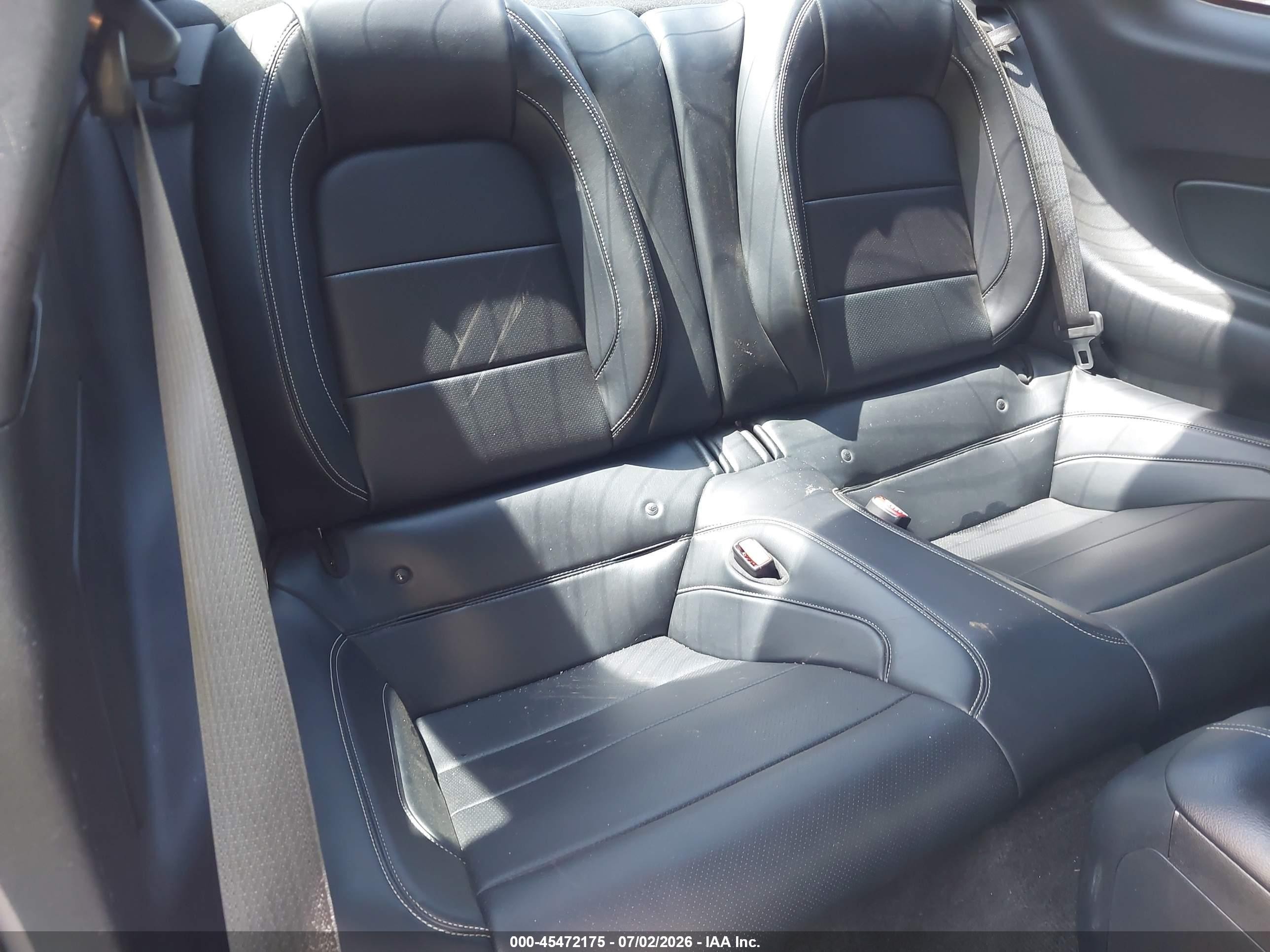 2015 Ford Mustang Gt Premium Gray vin: 1FA6P8CF6F5367541