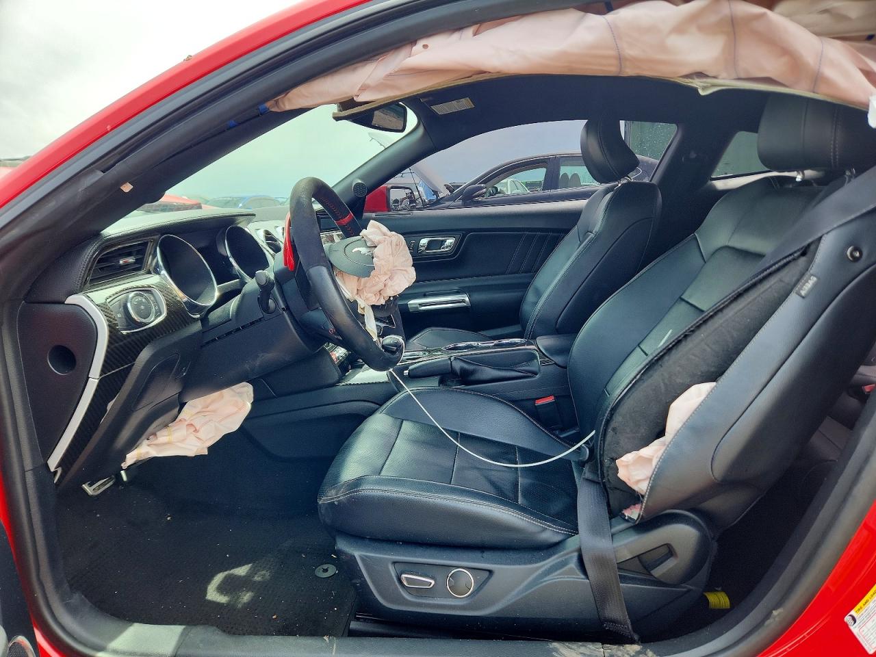 2015 Ford Mustang Gt Red vin: 1FA6P8CF6F5384887