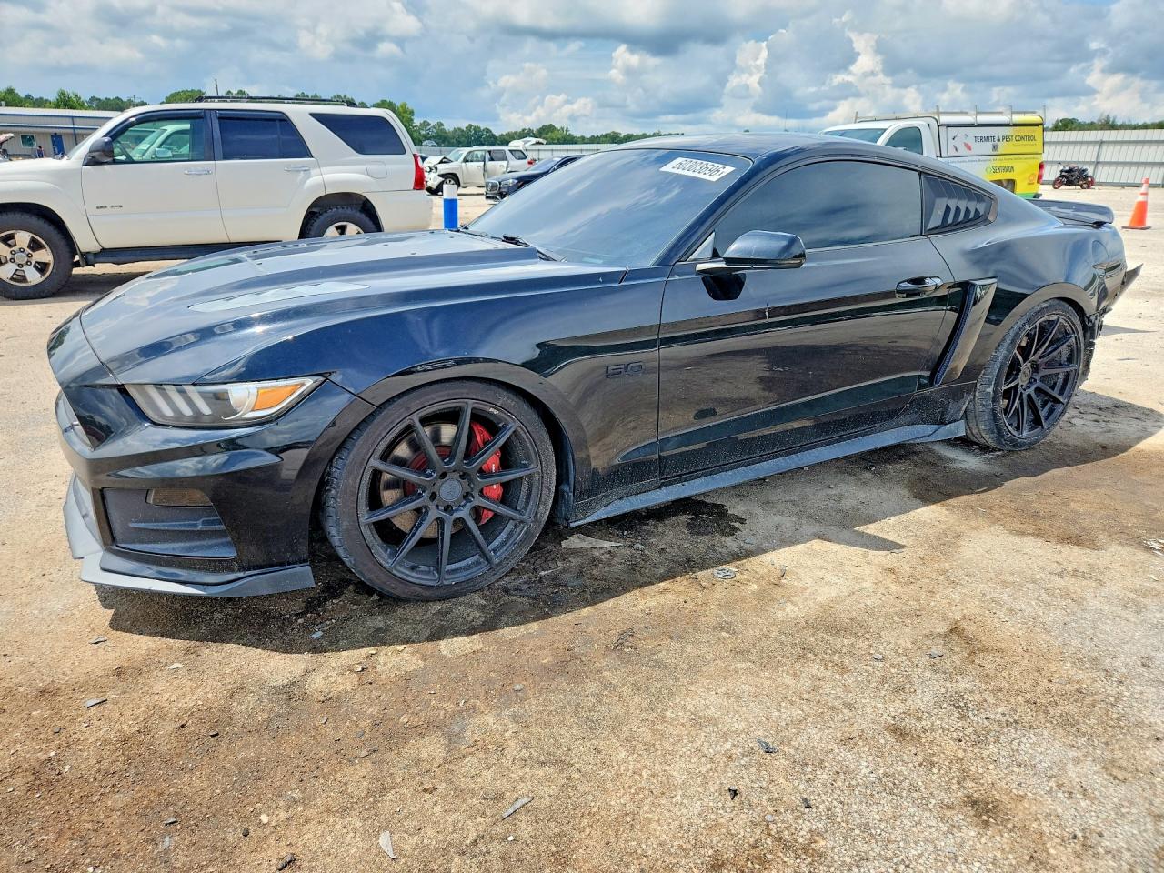 2015 Ford Mustang Gt Черный vin: 1FA6P8CF6F5411280