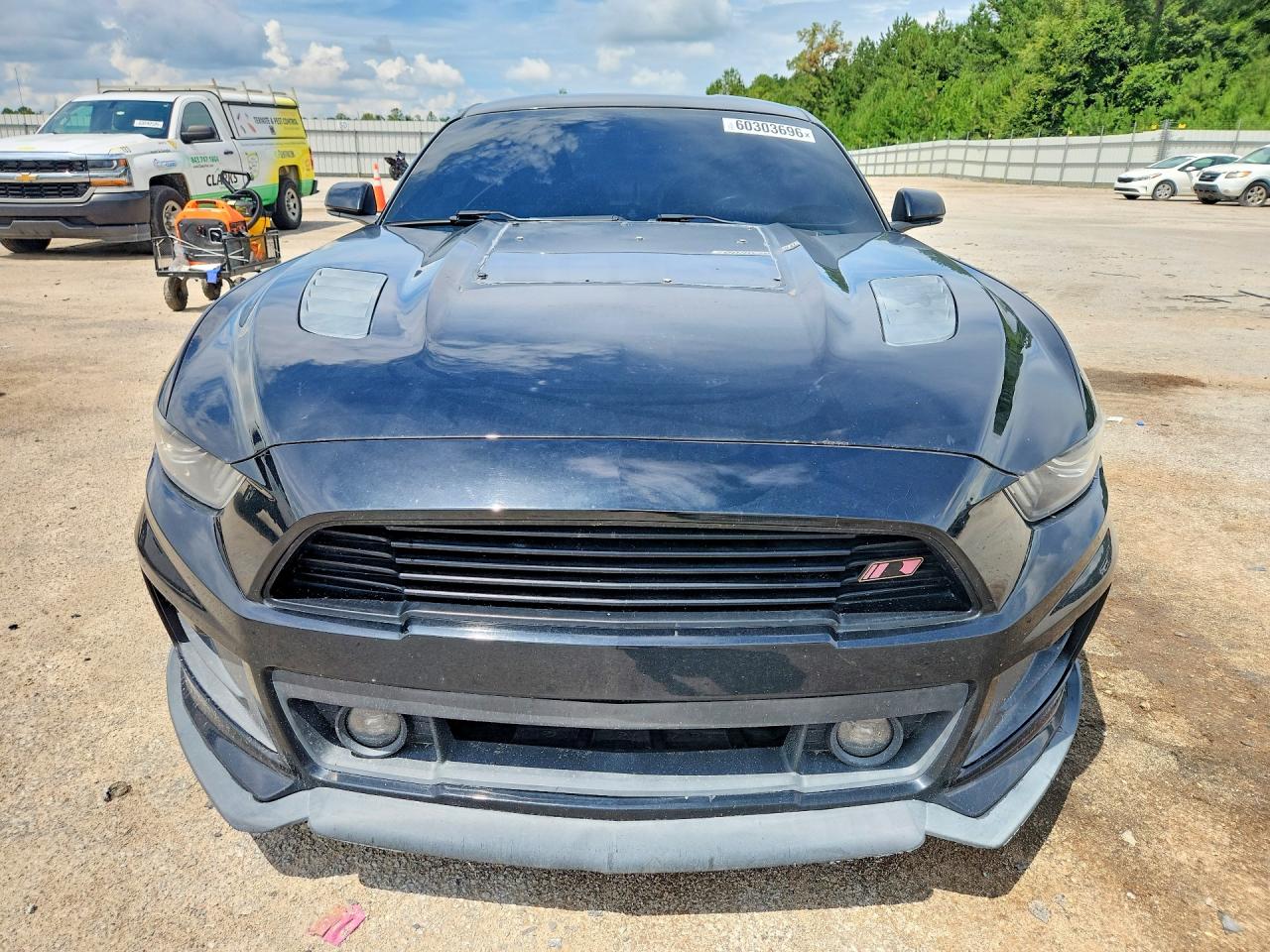 2015 Ford Mustang Gt Черный vin: 1FA6P8CF6F5411280