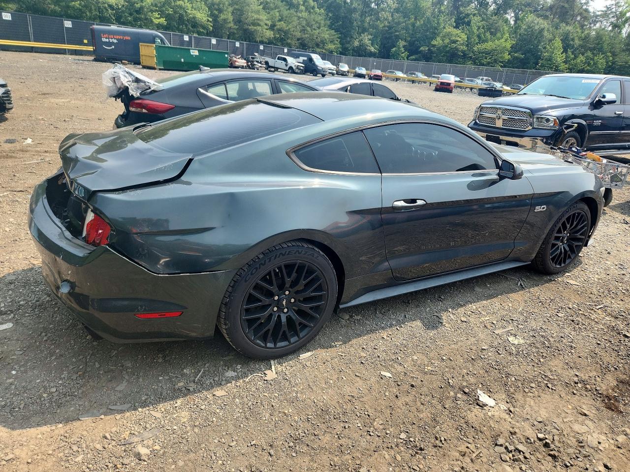 2015 Ford Mustang Gt Gray vin: 1FA6P8CF6F5429827