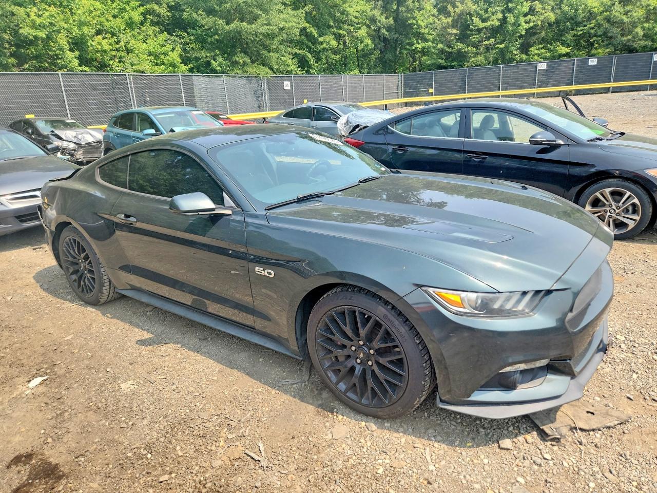 2015 Ford Mustang Gt Gray vin: 1FA6P8CF6F5429827