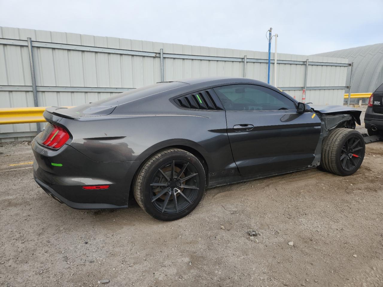 2018 Ford Mustang Gt Gray vin: 1FA6P8CF6J5122957