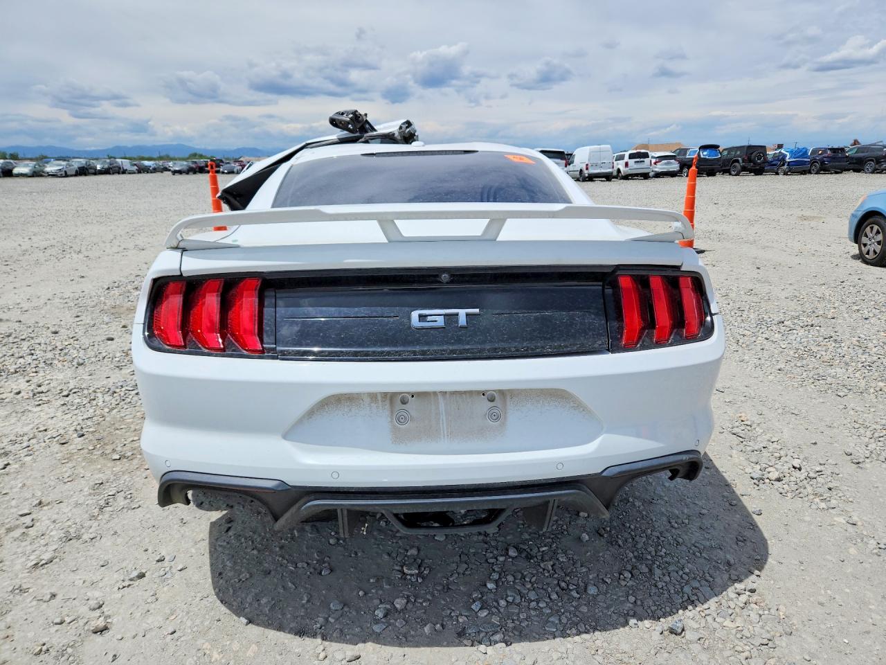2019 Ford Mustang Gt Белый vin: 1FA6P8CF6K5188068