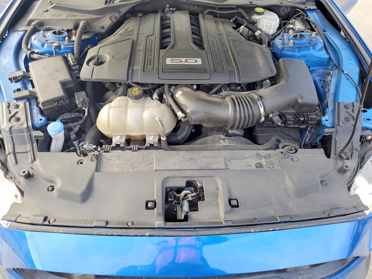 2021 Ford Mustang Gt Синий vin: 1FA6P8CF6M5139519