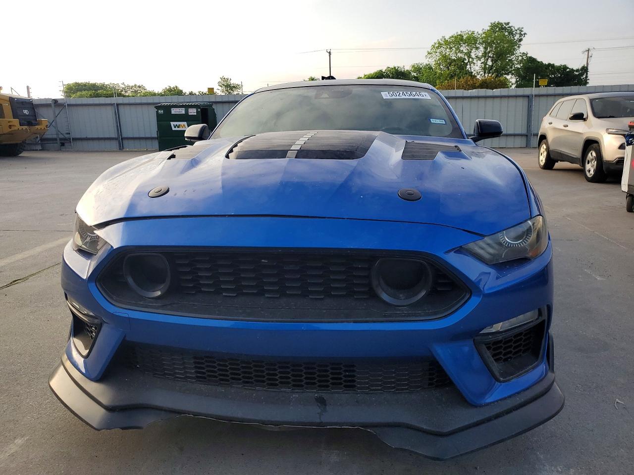 2021 Ford Mustang Gt Синий vin: 1FA6P8CF6M5139519