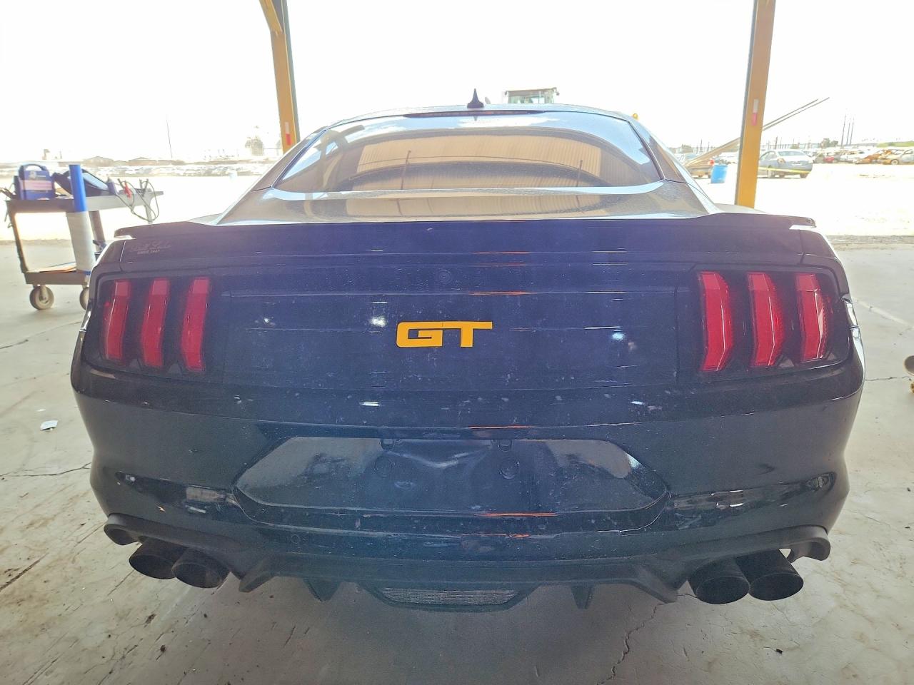 2023 Ford Mustang Gt Black vin: 1FA6P8CF6P5305381