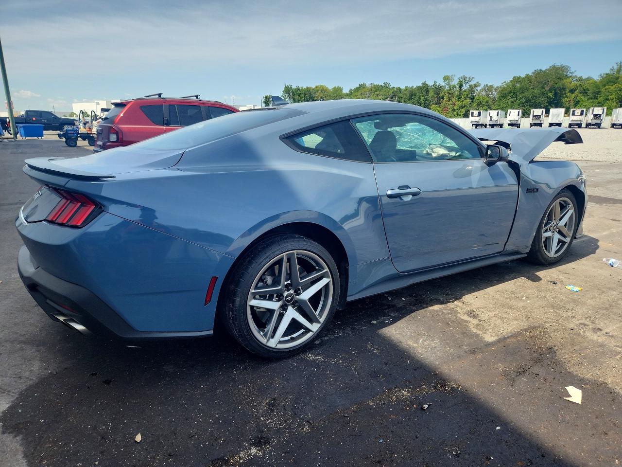 2024 Ford Mustang Gt Blue vin: 1FA6P8CF6R5412854