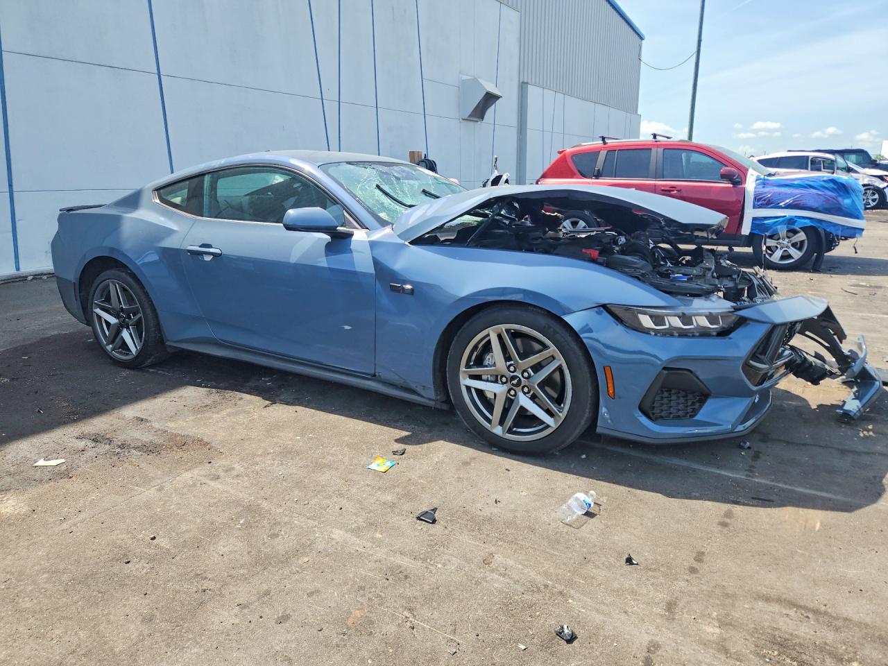 2024 Ford Mustang Gt Blue vin: 1FA6P8CF6R5412854