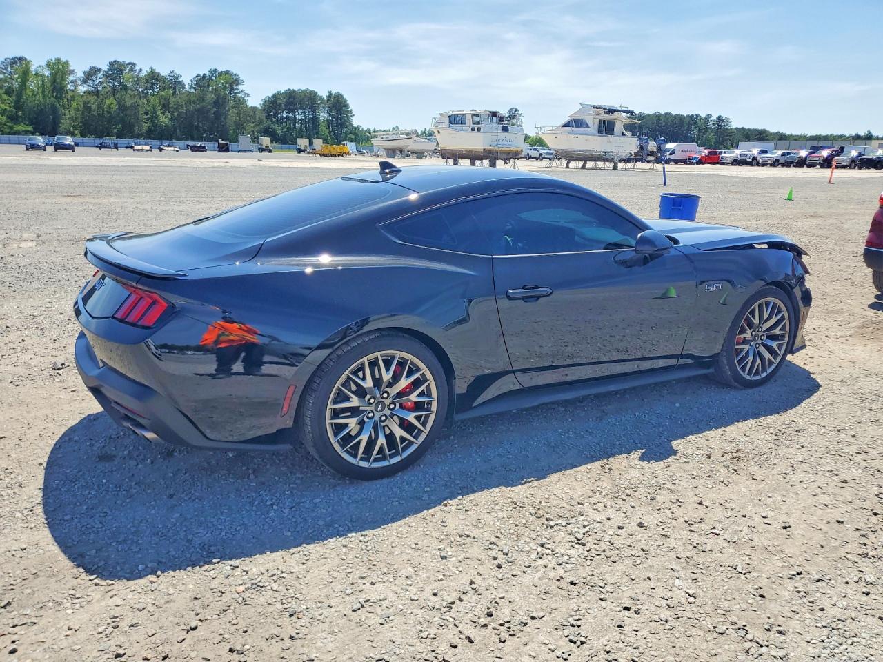 2024 Ford Mustang Gt Black vin: 1FA6P8CF6R5430271