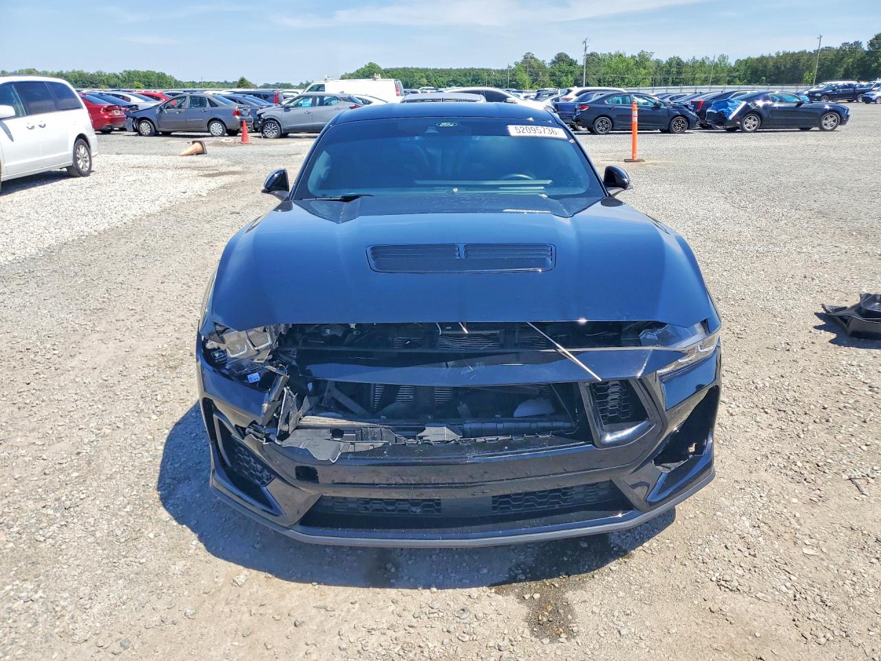 2024 Ford Mustang Gt Black vin: 1FA6P8CF6R5430271