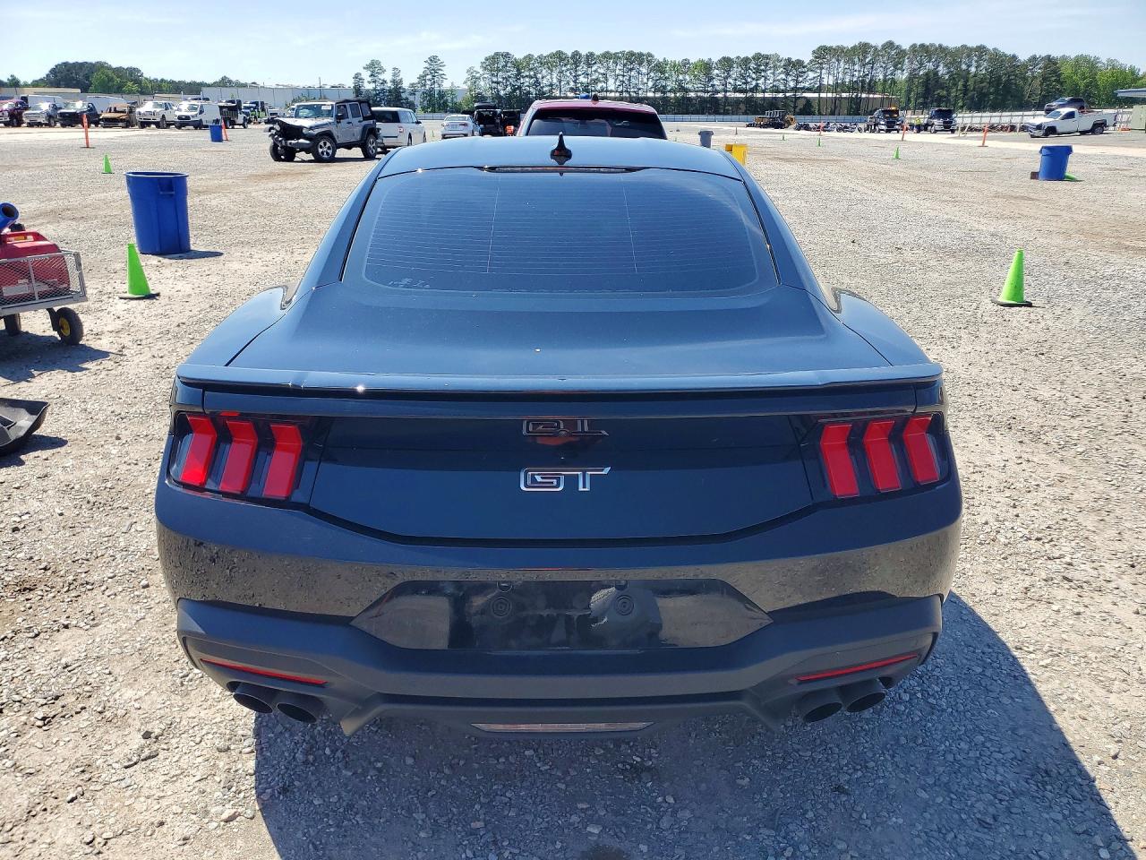 2024 Ford Mustang Gt Black vin: 1FA6P8CF6R5430271