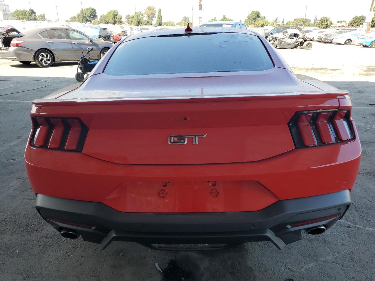 2025 Ford Mustang Gt Red vin: 1FA6P8CF6S5413444